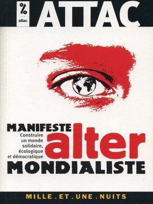 cover image of Manifeste altermondialiste